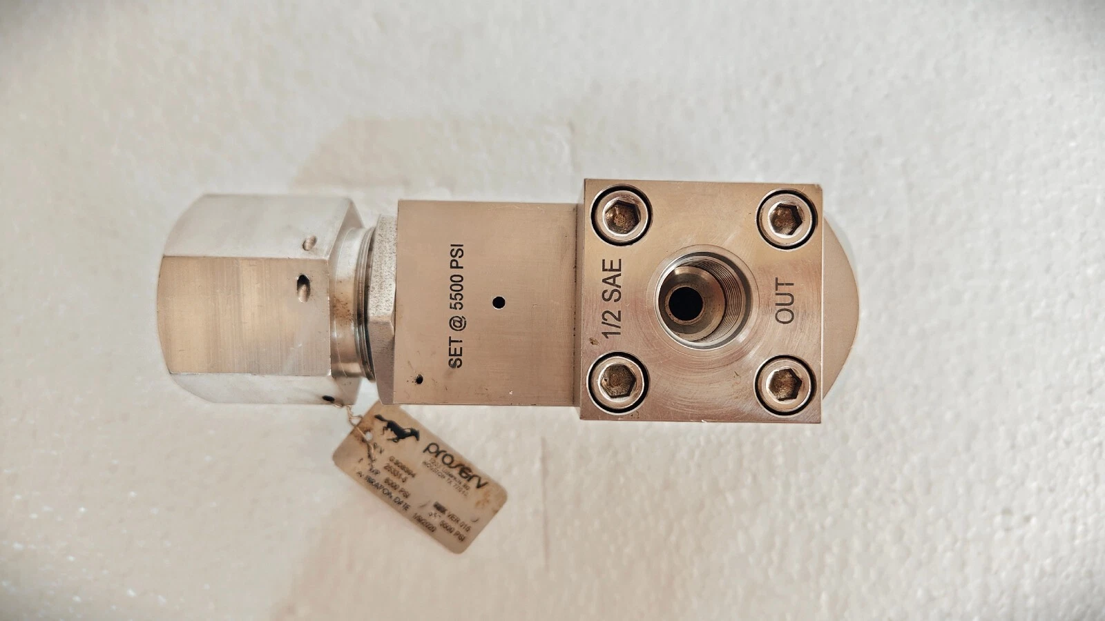 Gilmore Proserv 25331-5 NPT Valve Set@5500 PSI G308394